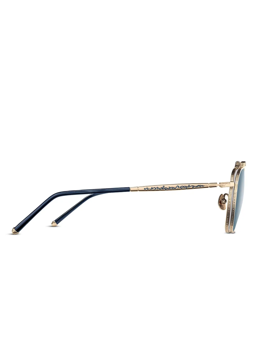 Matsuda geometric-frame sunglasses - Goud