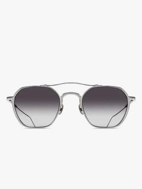 Matsuda lentes de sol con armazón geométrica