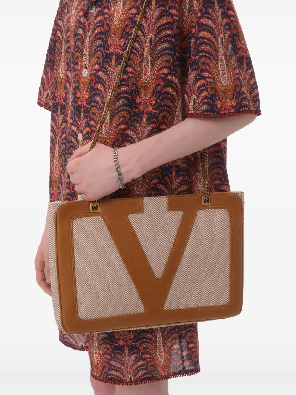 Valentino Garavani Voyage Imaginaire-print Bowling Shirt