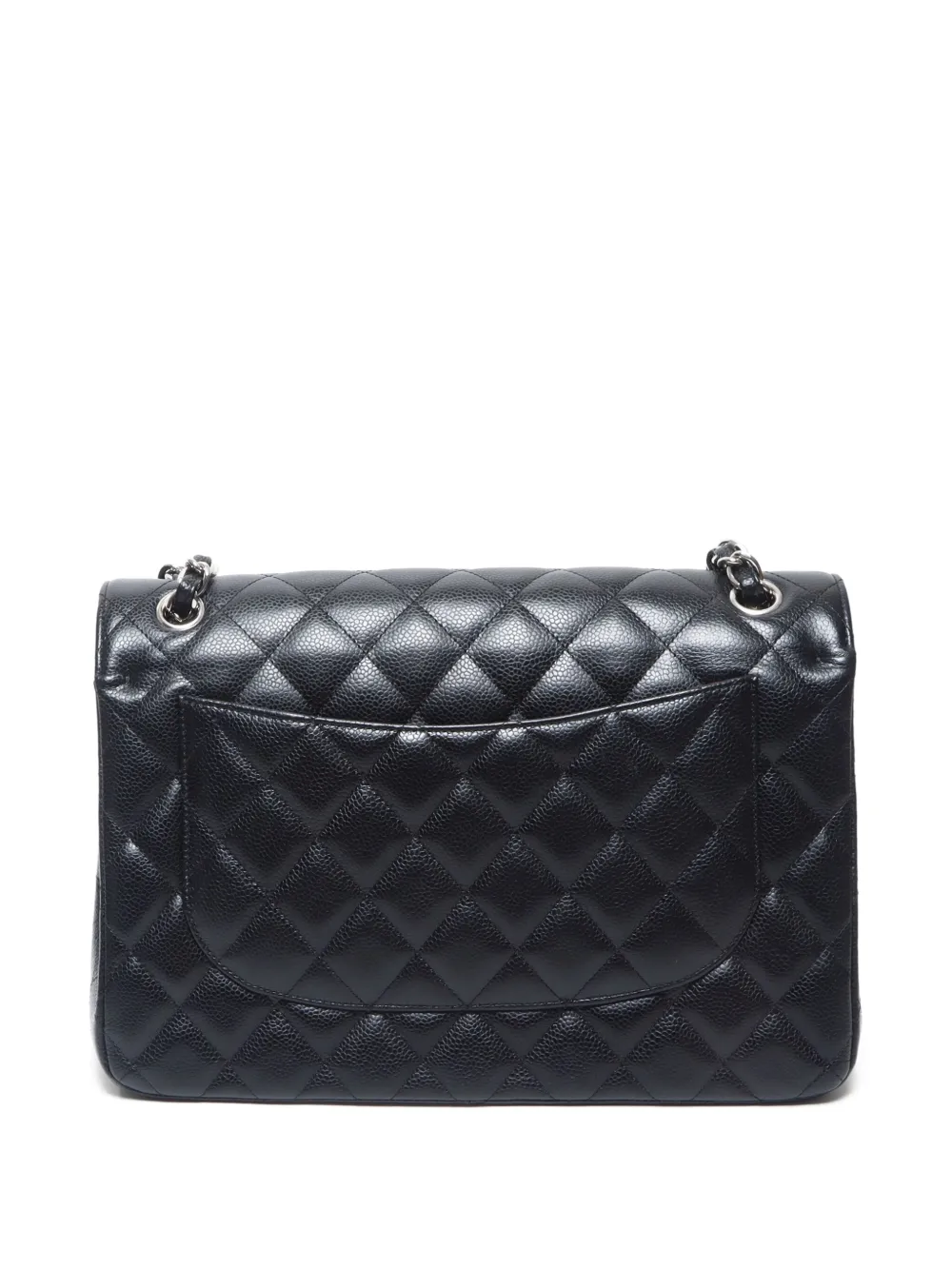 CHANEL Pre-Owned 2010-2011 Jumbo Classic Double Flap schoudertas - Zwart