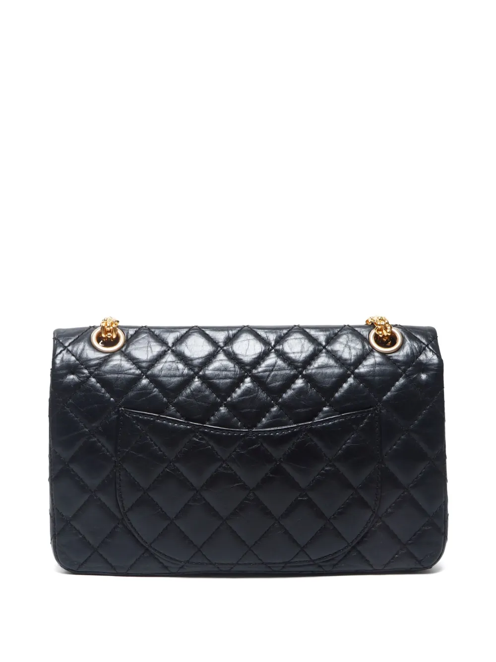 CHANEL Pre-Owned 2008 2.55 Reissue schoudertas - Zwart