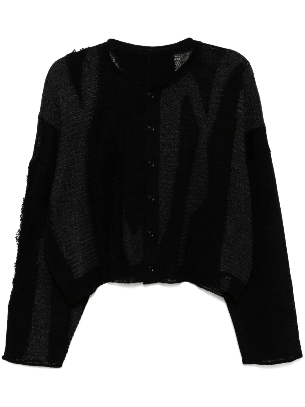 button fastening cardigan