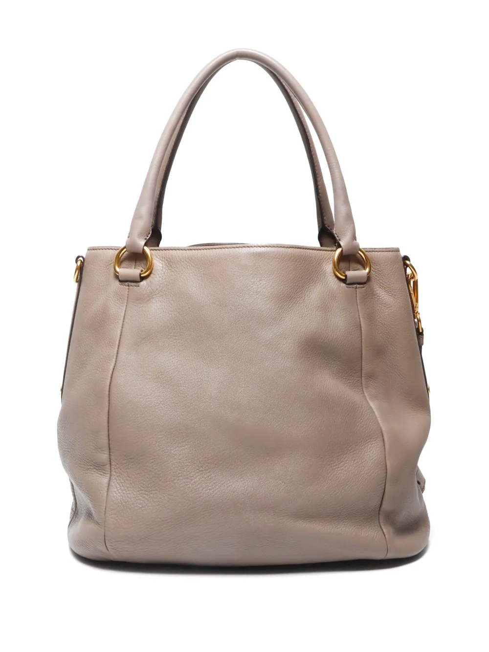 Prada Pre-Owned 2000s handtas met logoplakkaat - Beige