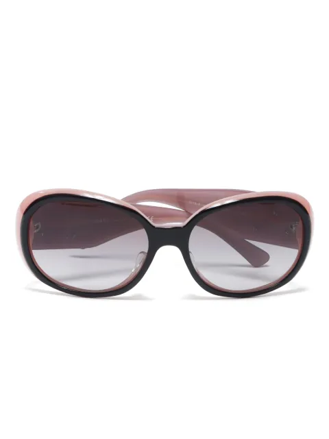 CHANEL Pre-Owned 2000s Camellia sunglasses