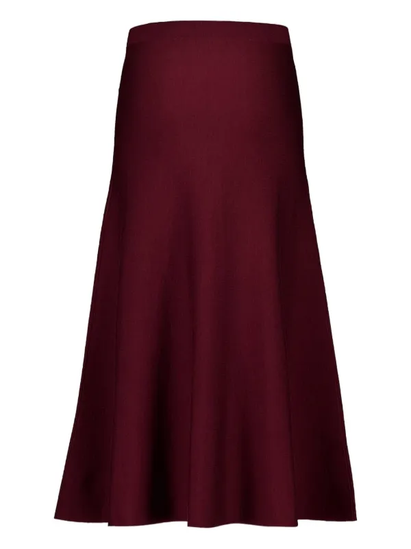 Gabriela Hearst Freddie Knitted Midi Skirt