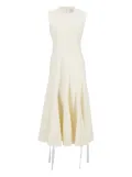 Gabriela Hearst Kendal cap-sleeve midi dress - White