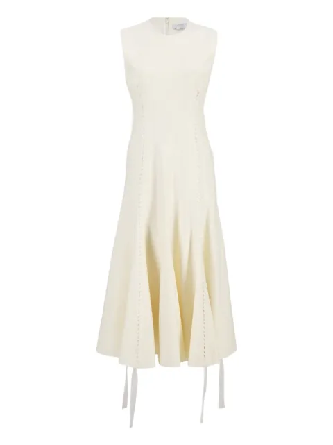 Gabriela Hearst Kendal cap-sleeve midi dress