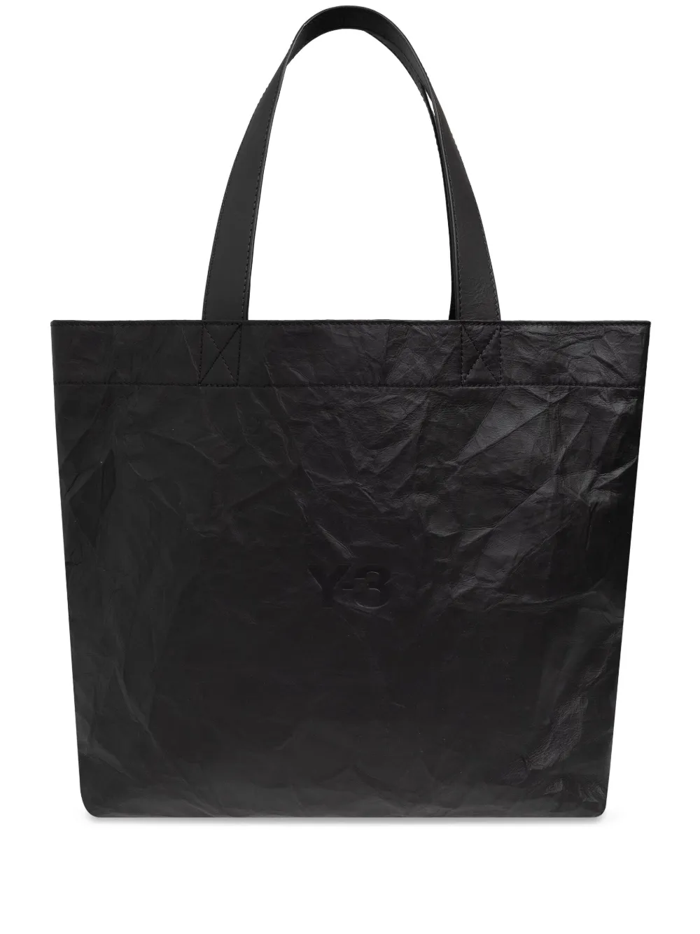 logo-print tote bag