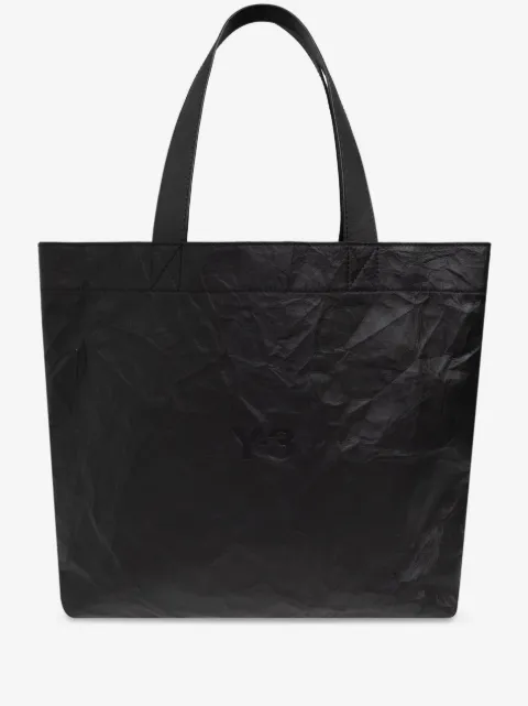 Y-3 logo-print tote bag