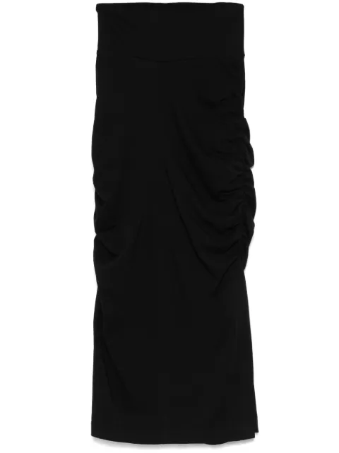 Thom Krom falda midi fruncida
