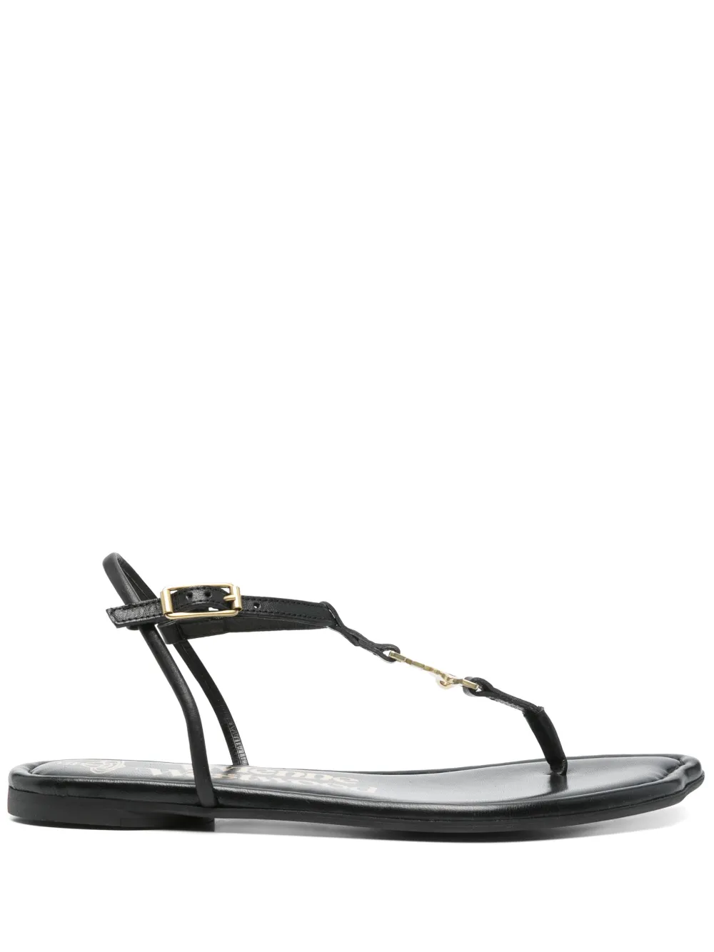 Vivienne Westwood Leren sandalen Zwart