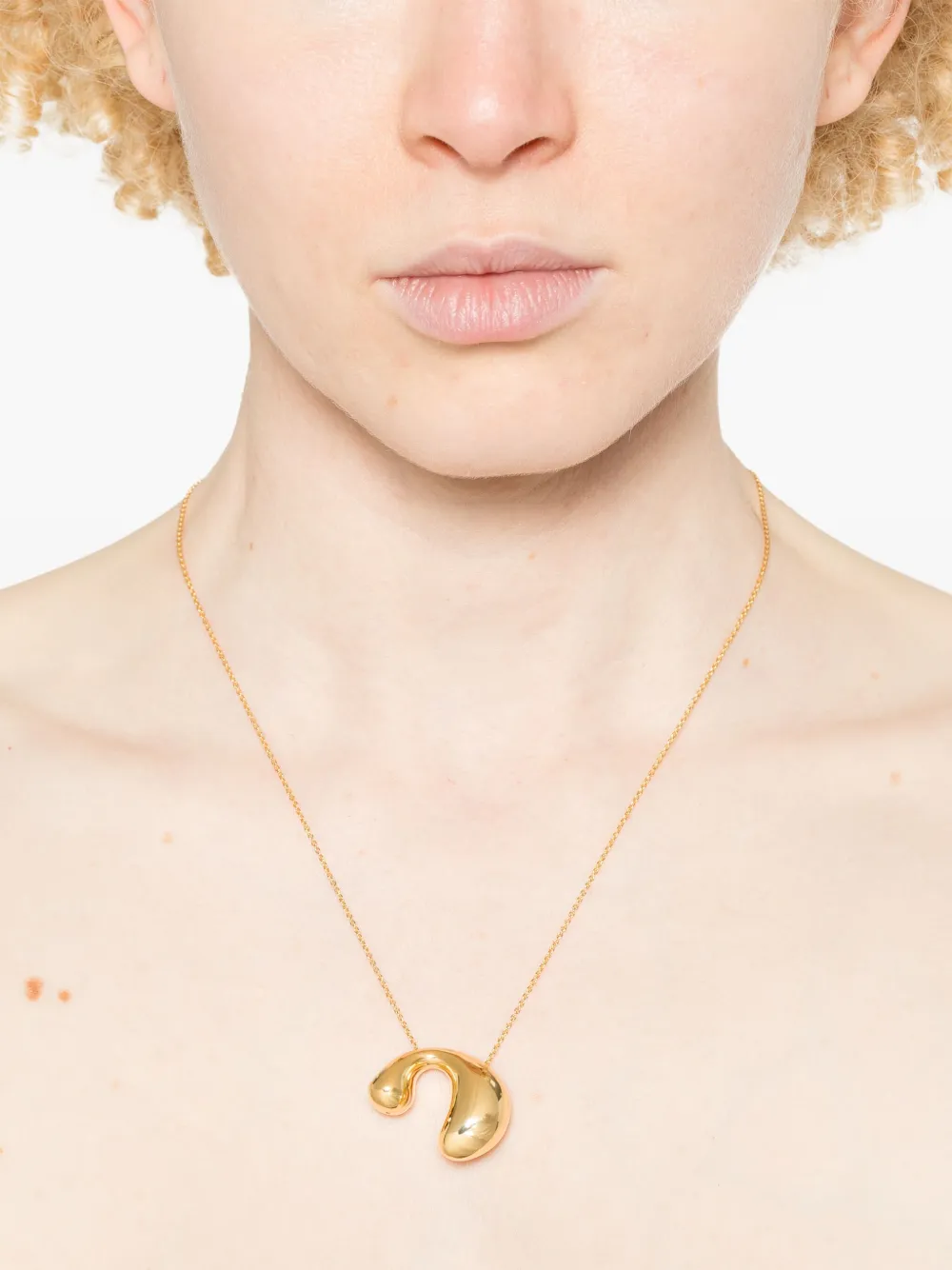 Maria Black Dolphin necklace - Goud