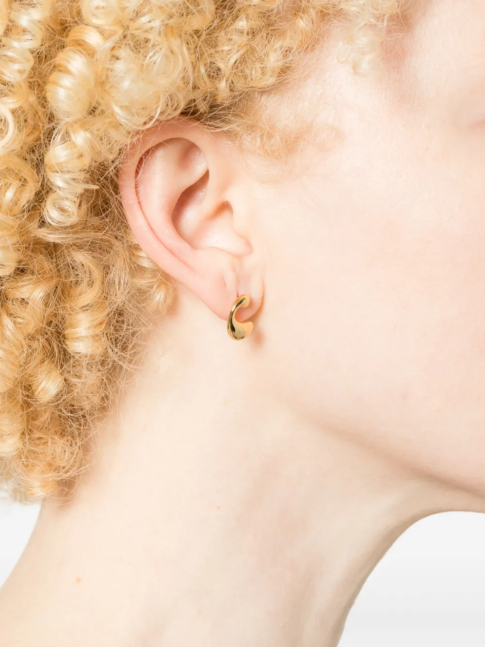 Maria Black Dolphin Splash earring - Goud