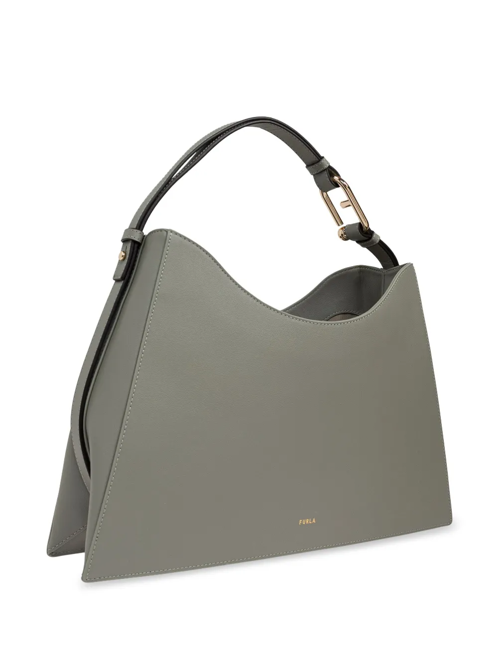 Furla Grote Nuvola schoudertas Groen