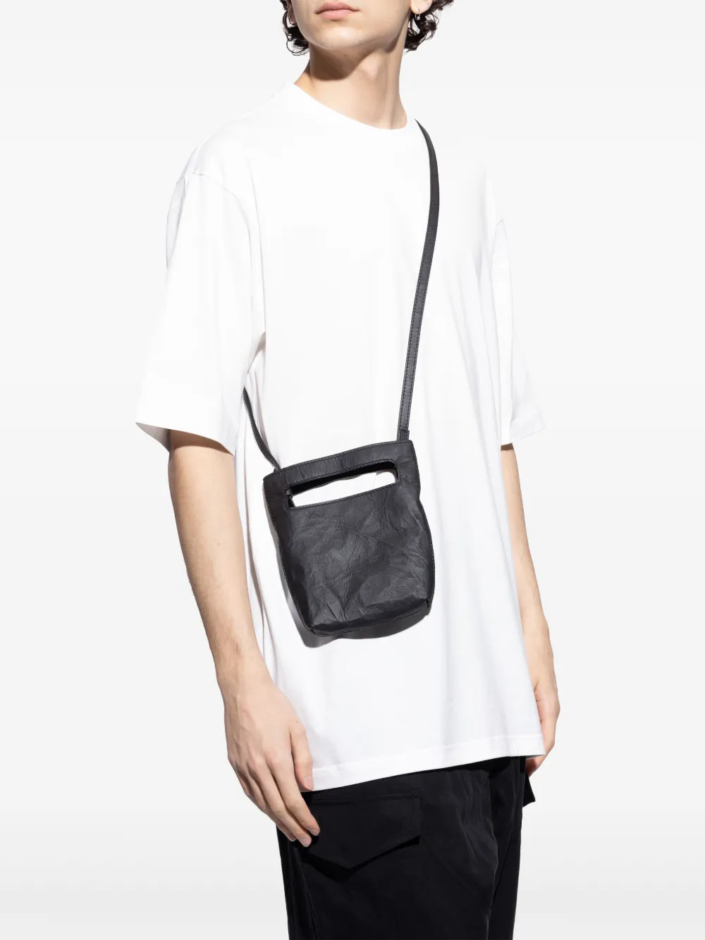 Y-3 Shopper met logoprint - Zwart