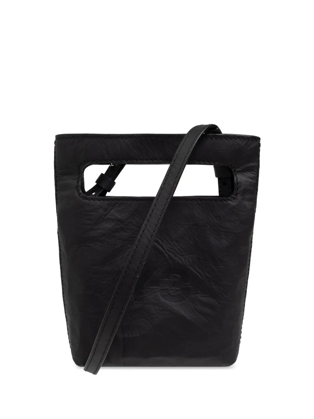 logo-print tote bag