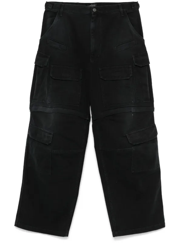 Balenciaga カーゴジーンズ | ブラック | FARFETCH JP