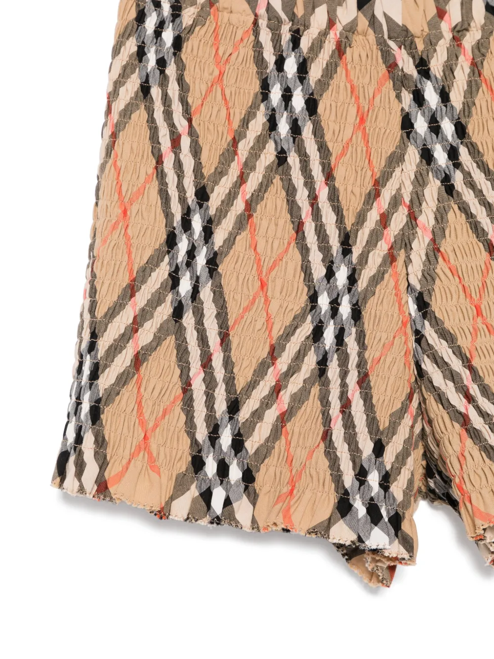 Shop Burberry Remy Shorts In Neutrals