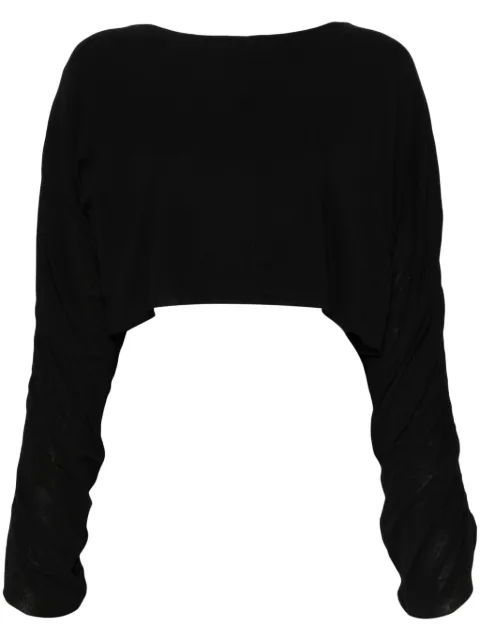 Thom Krom ruched crop top
