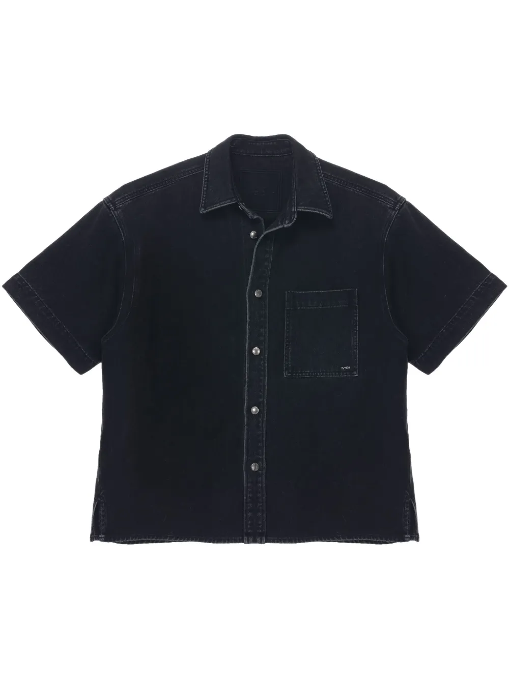 Wooyoungmi camisa con botones | negro | Image 1