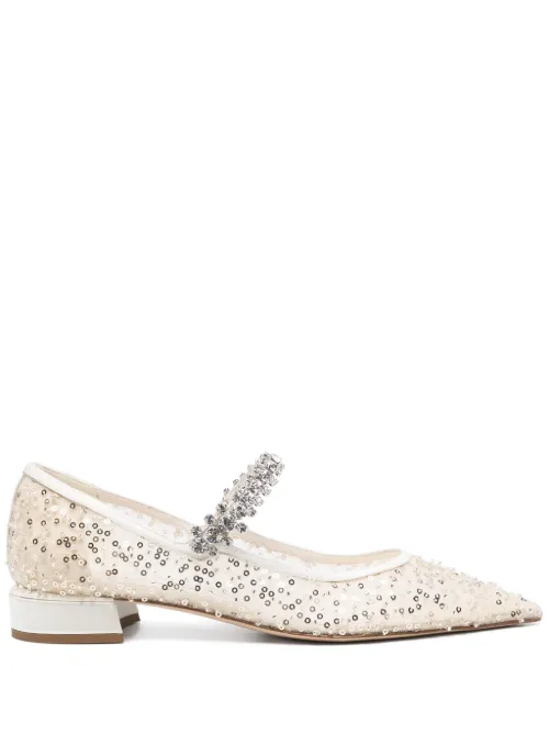 Jimmy Choo ballerines Bing - Blanc - Jimmy Choo - Modalova