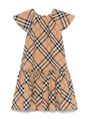 Burberry ワンピースキッズ4Y 100〜105 ストライプ