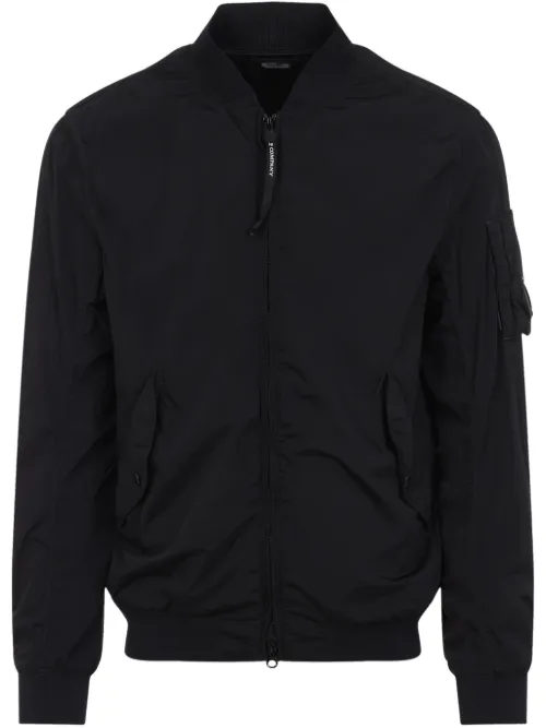 Veste bomber à détail de lentille - C.P. Company - Modalova