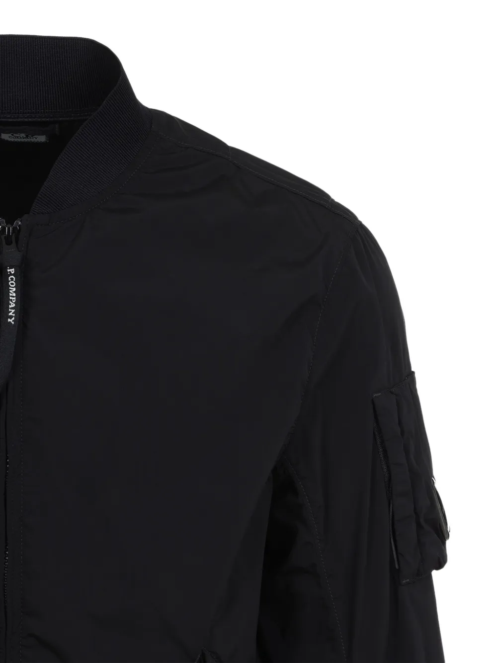 C.P. Company Bomberjack met lens-detail Zwart