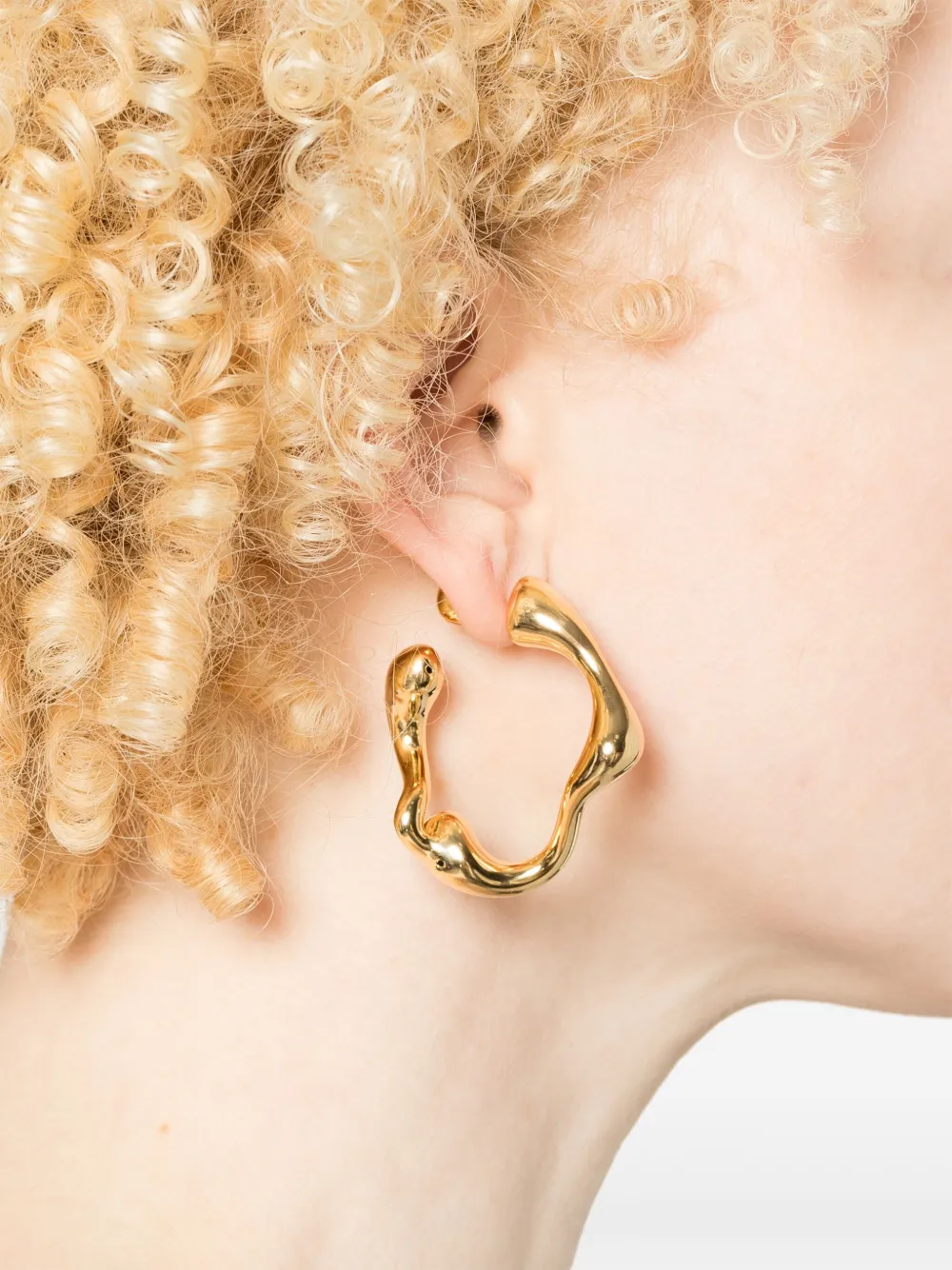 Maria Black small Splash single earring - Goud