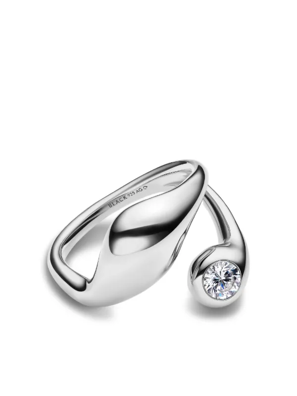 Maria Black Mermaid Ring | Silver | FARFETCH JO