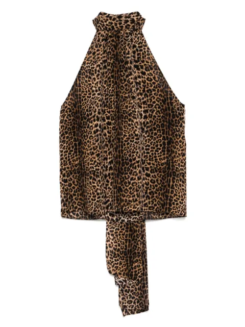 TOM FORD camiseta con estampado de leopardo