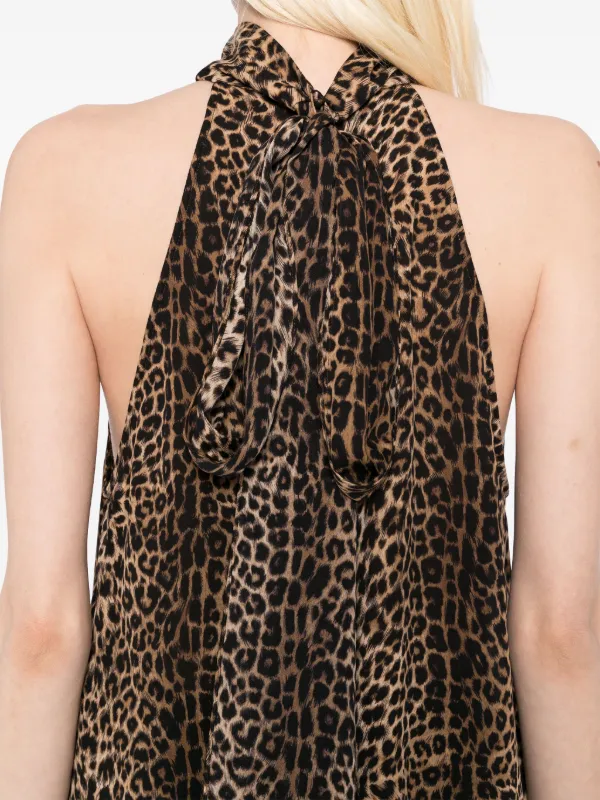 TOM FORD leopard-print Tank Top | Brown | FARFETCH RO