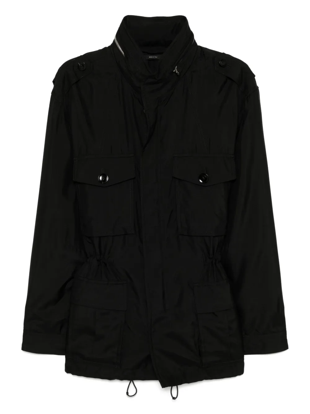 TOM FORD chamarra militar con cierre | negro | Image 1