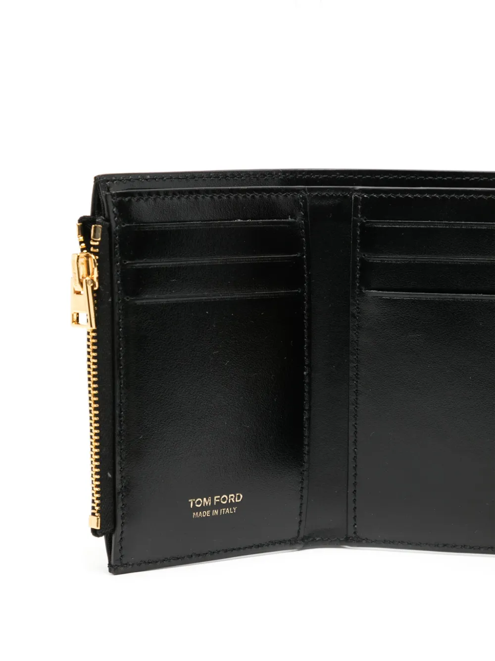 TOM FORD SNAKESKIN-EFFECT WALLET