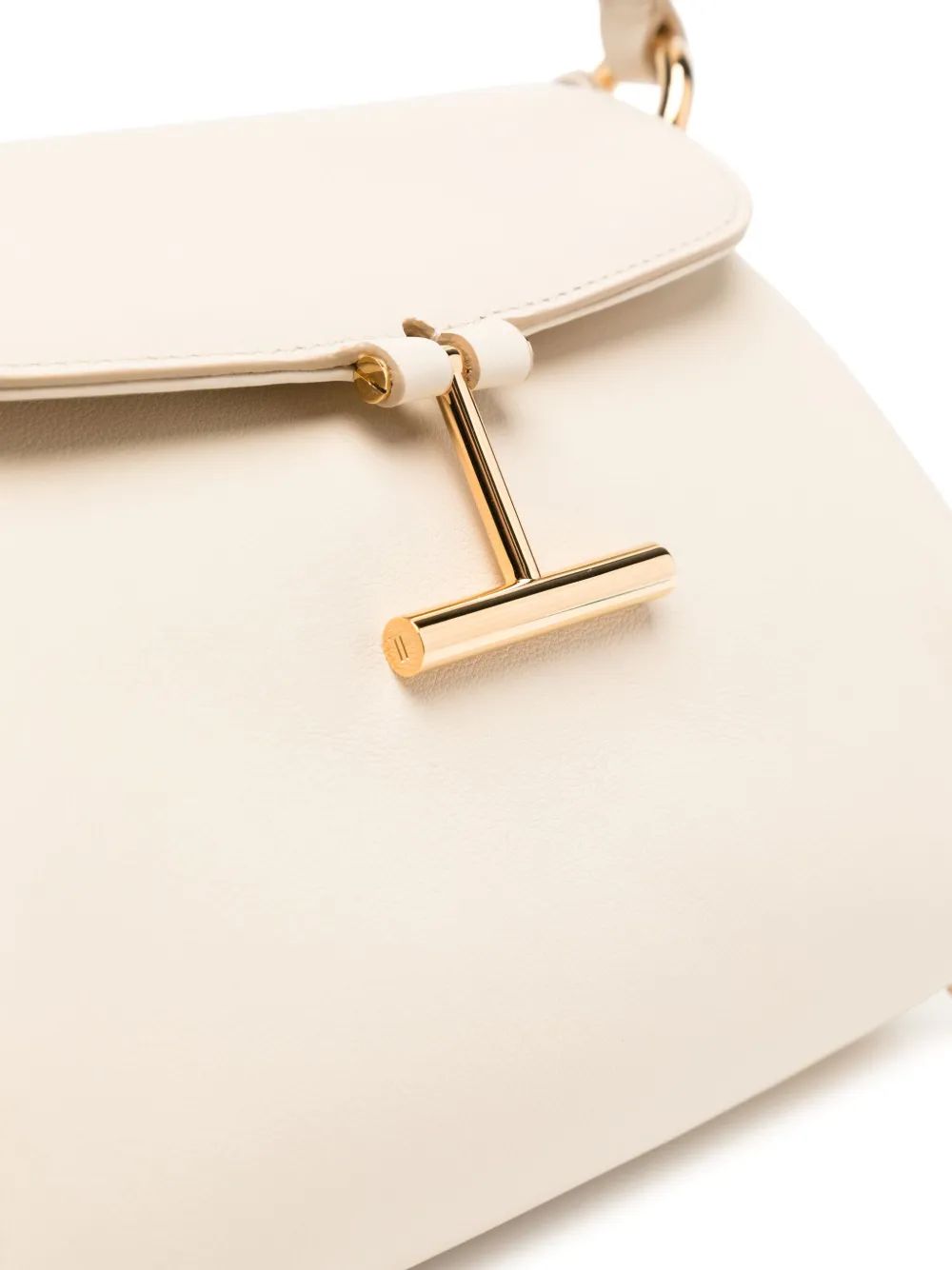 TOM FORD Tara suède schoudertas Beige
