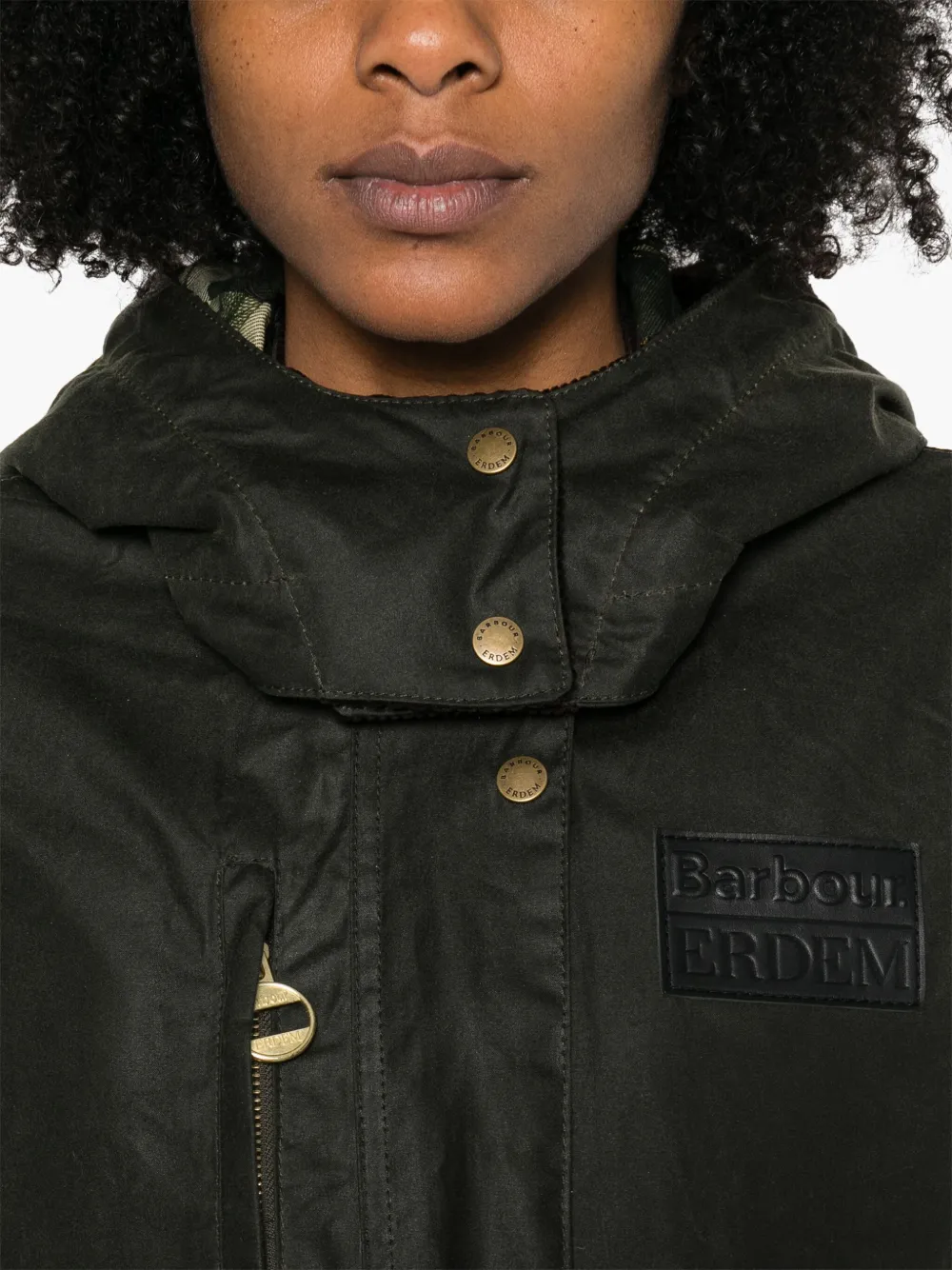Barbour X Erdem Dhalia Jacket In Green