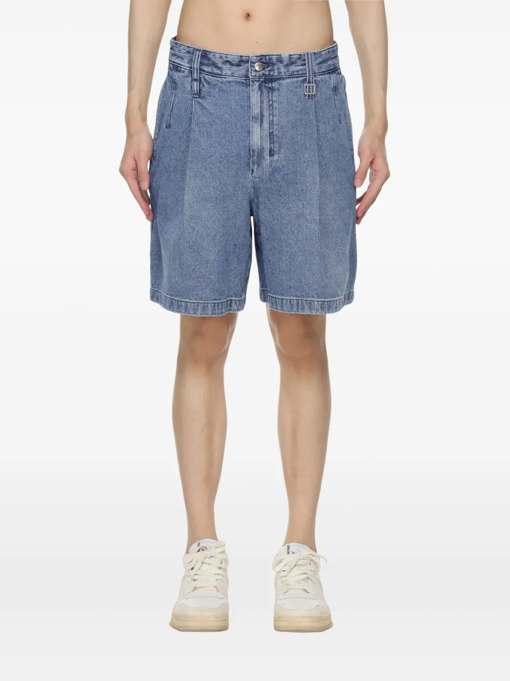 Wooyoungmi Denim shorts - Blauw