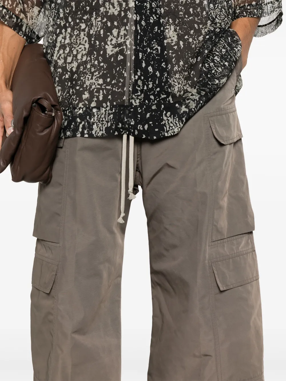 Rick Owens Cargobellas broek Bruin