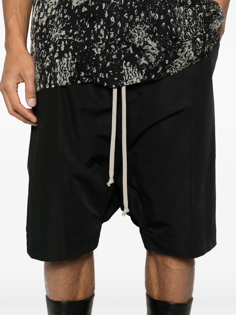 Rick Owens Rick's Pods shorts Zwart