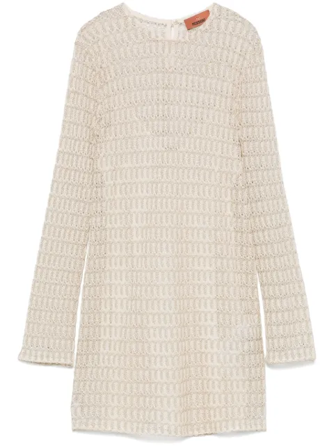 Missoni open-knit mini dress