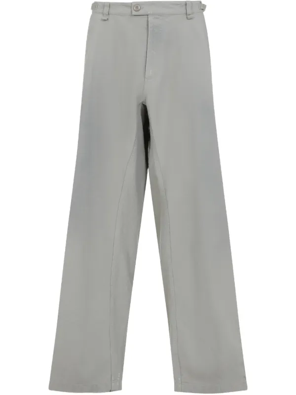 【BALENCIAGA】ストレートパンツ グリーン Balenciaga ストレートパンツ | ニュートラル | FARFETCH JP