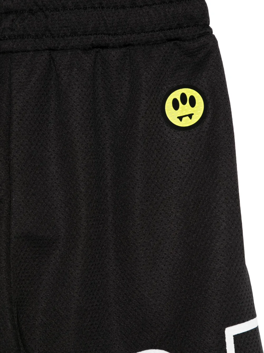 Barrow kids Bermuda shorts met mesh Zwart
