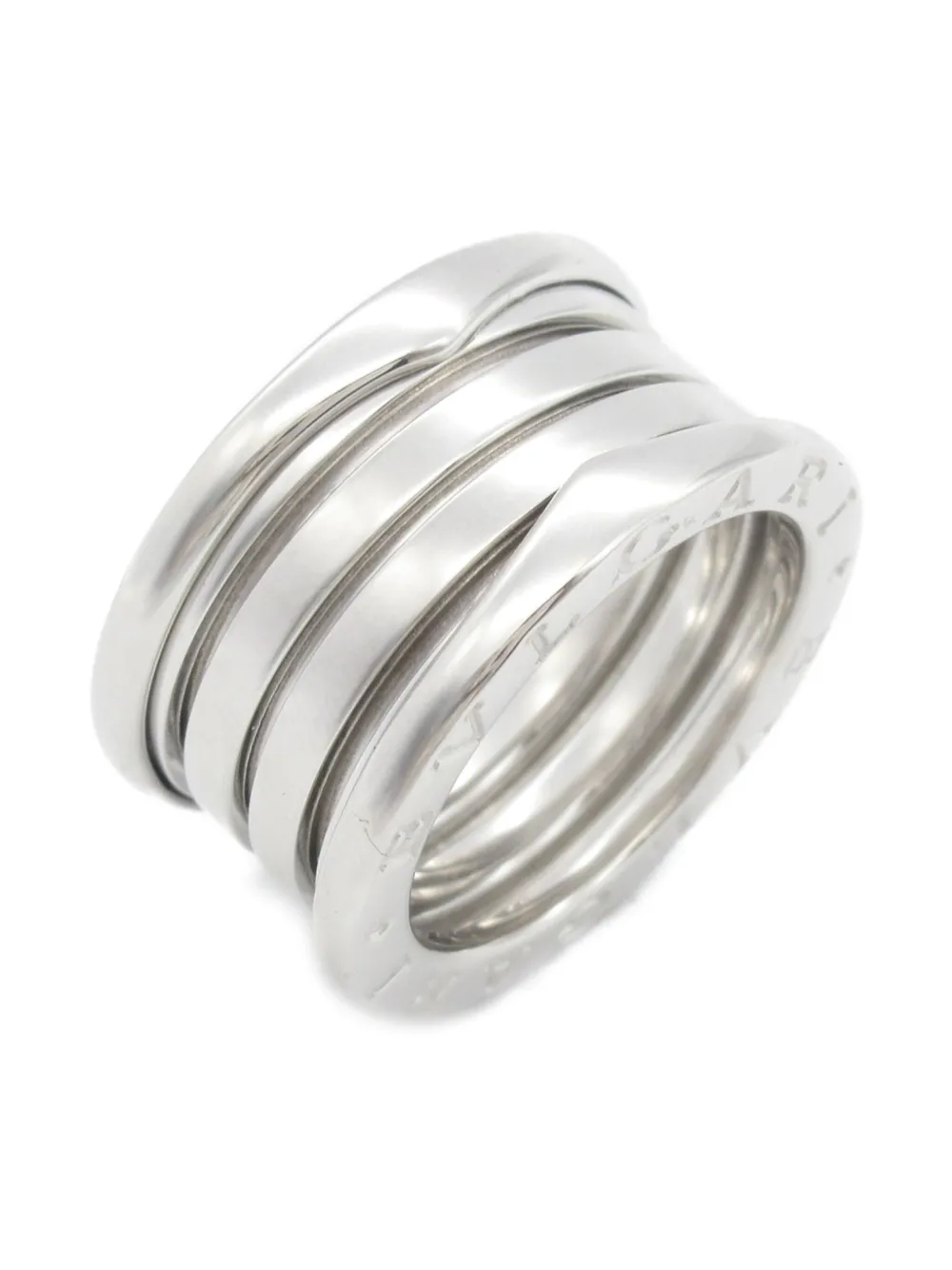 2010s 18K white gold B.zero1 ring