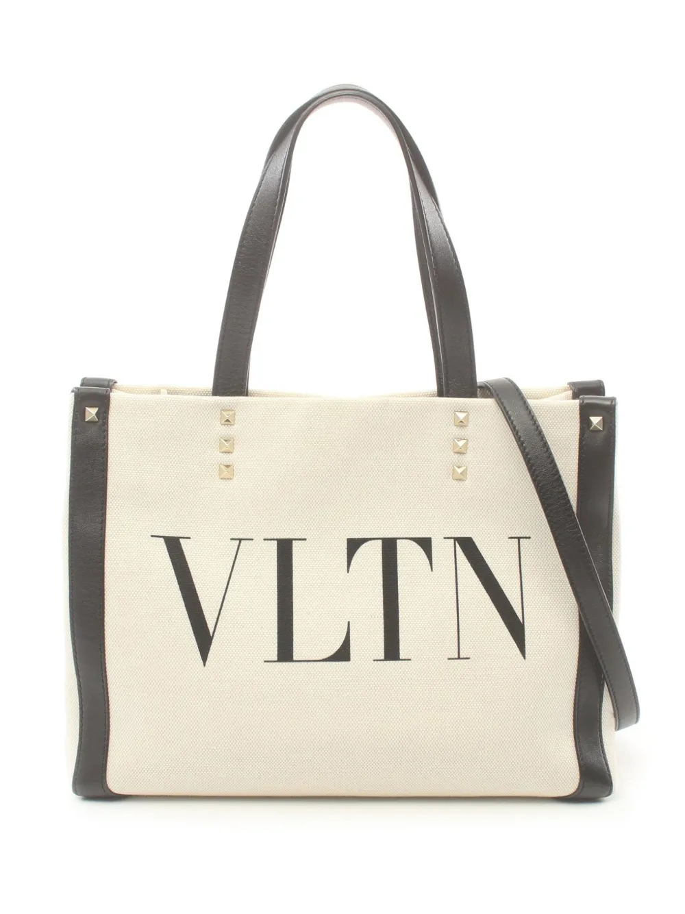 2010s VLTN-print tote bag