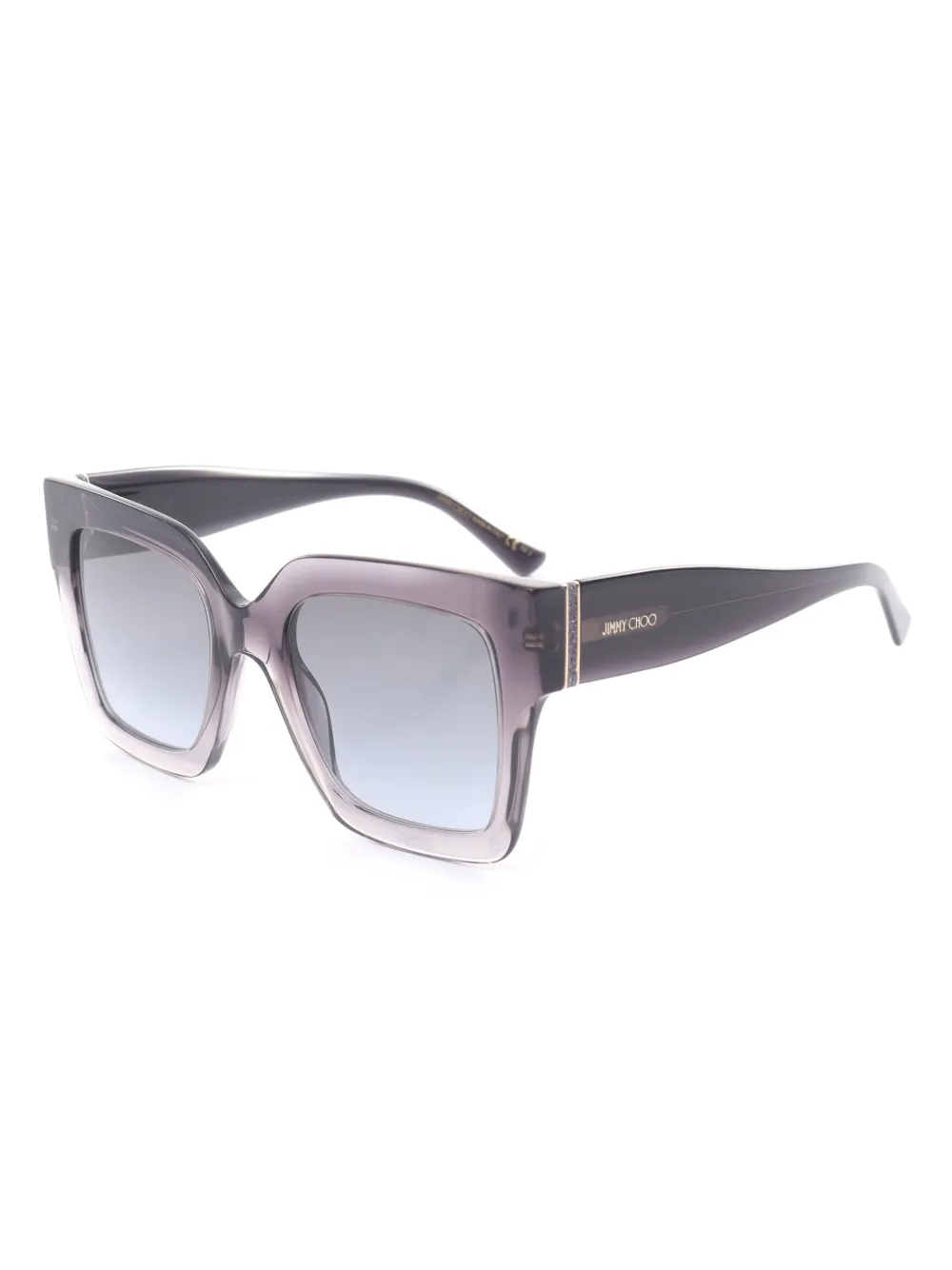 Jimmy Choo Pre-Owned 2020s square-frame sunglasses - Paars