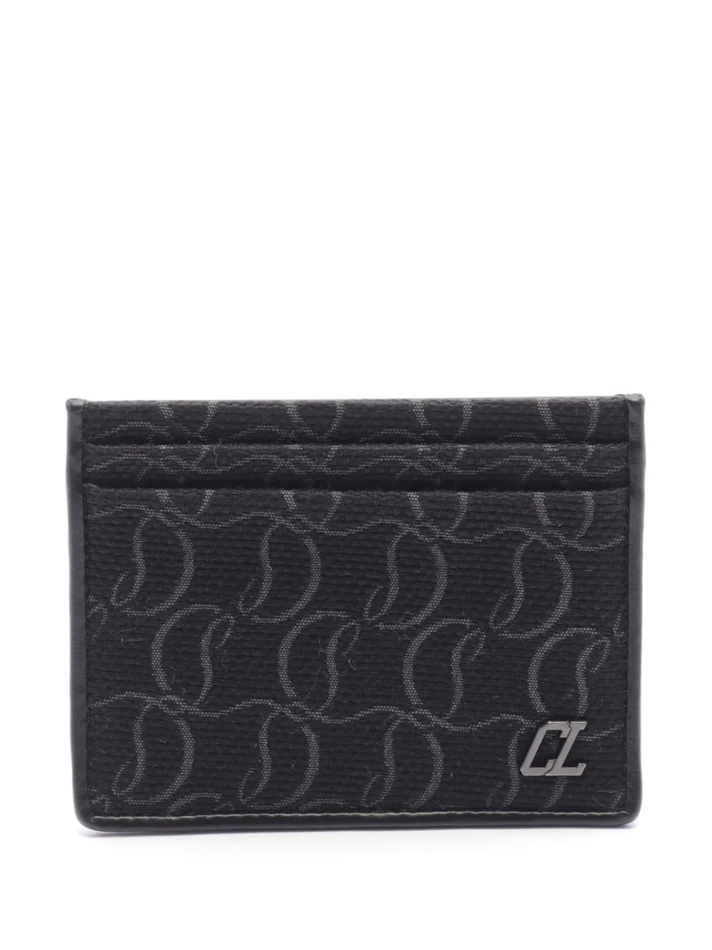 2020s monogram-jacquard cardholder