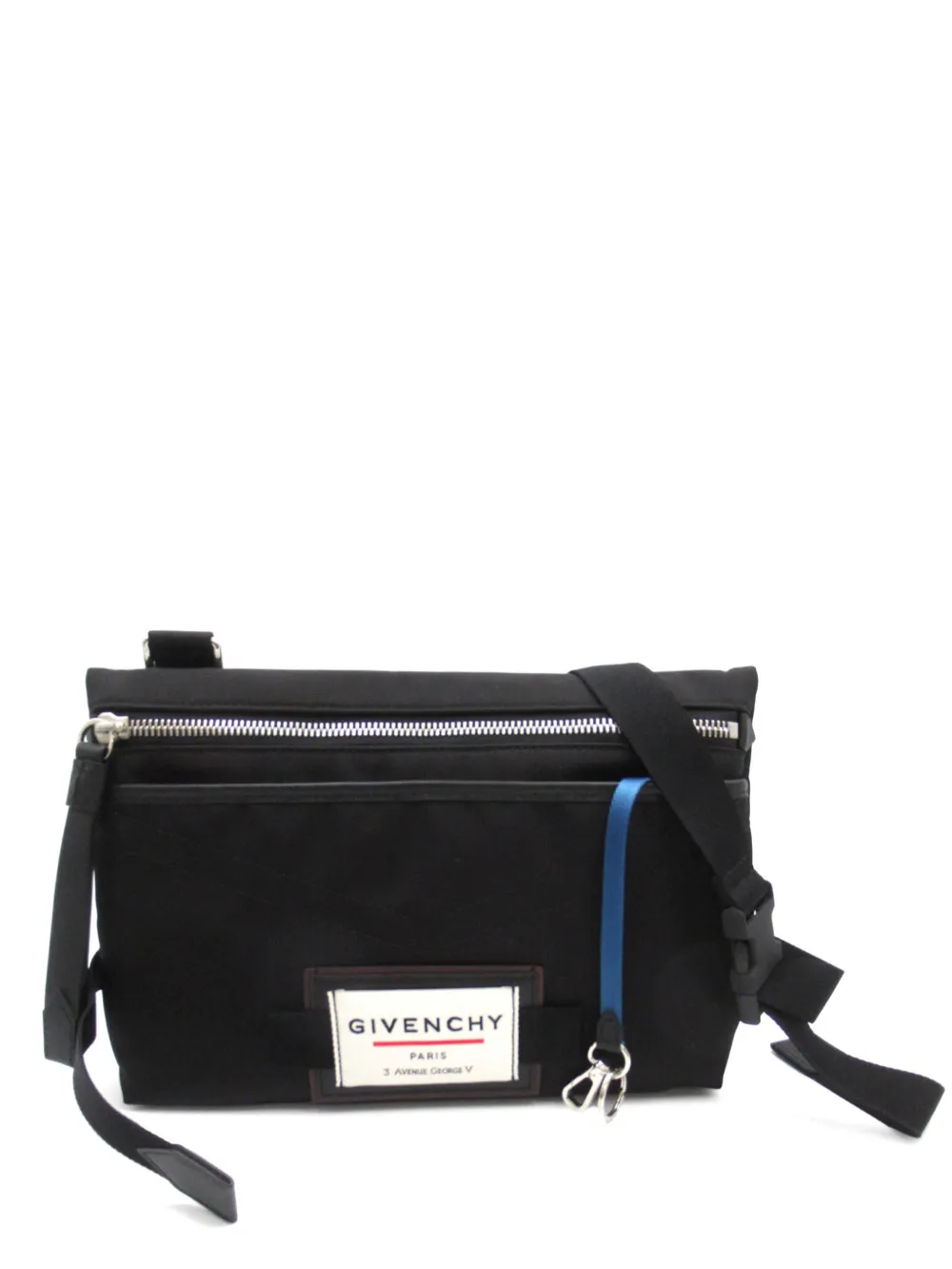 2020s logo-patch messenger bag