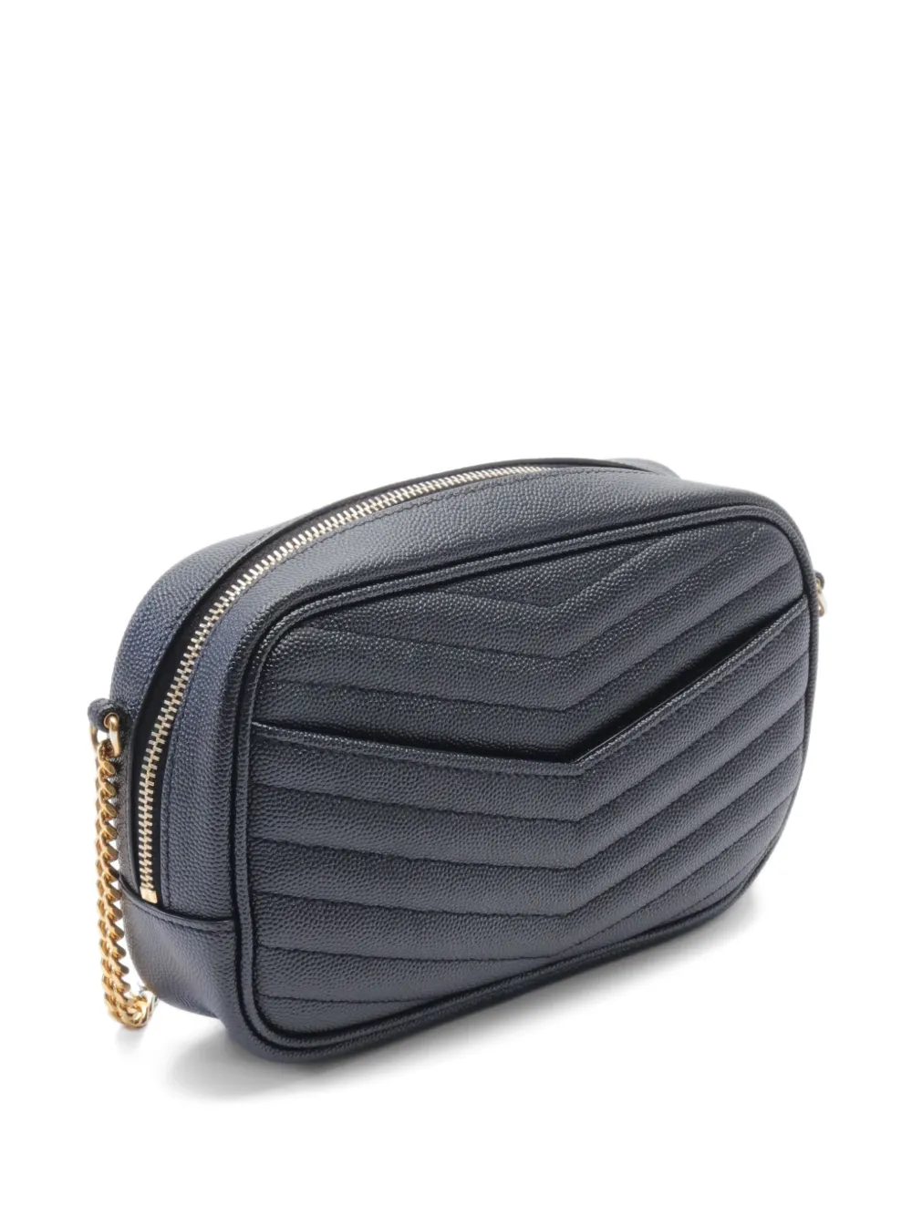 Saint Laurent Pre-Owned 2010s mini Lou cross body bag - Zwart