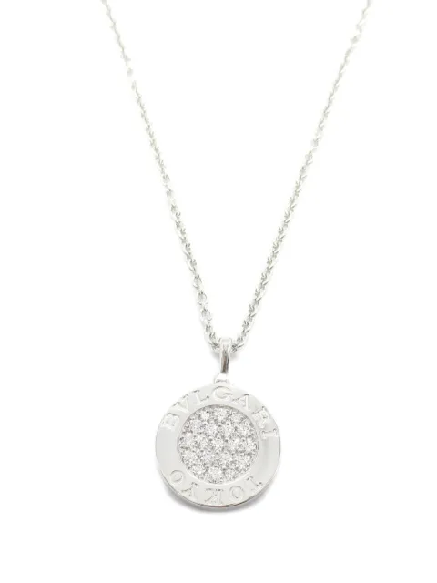 Bvlgari Pre-Owned collier Bulgari en or blanc 18ct (années 2010)