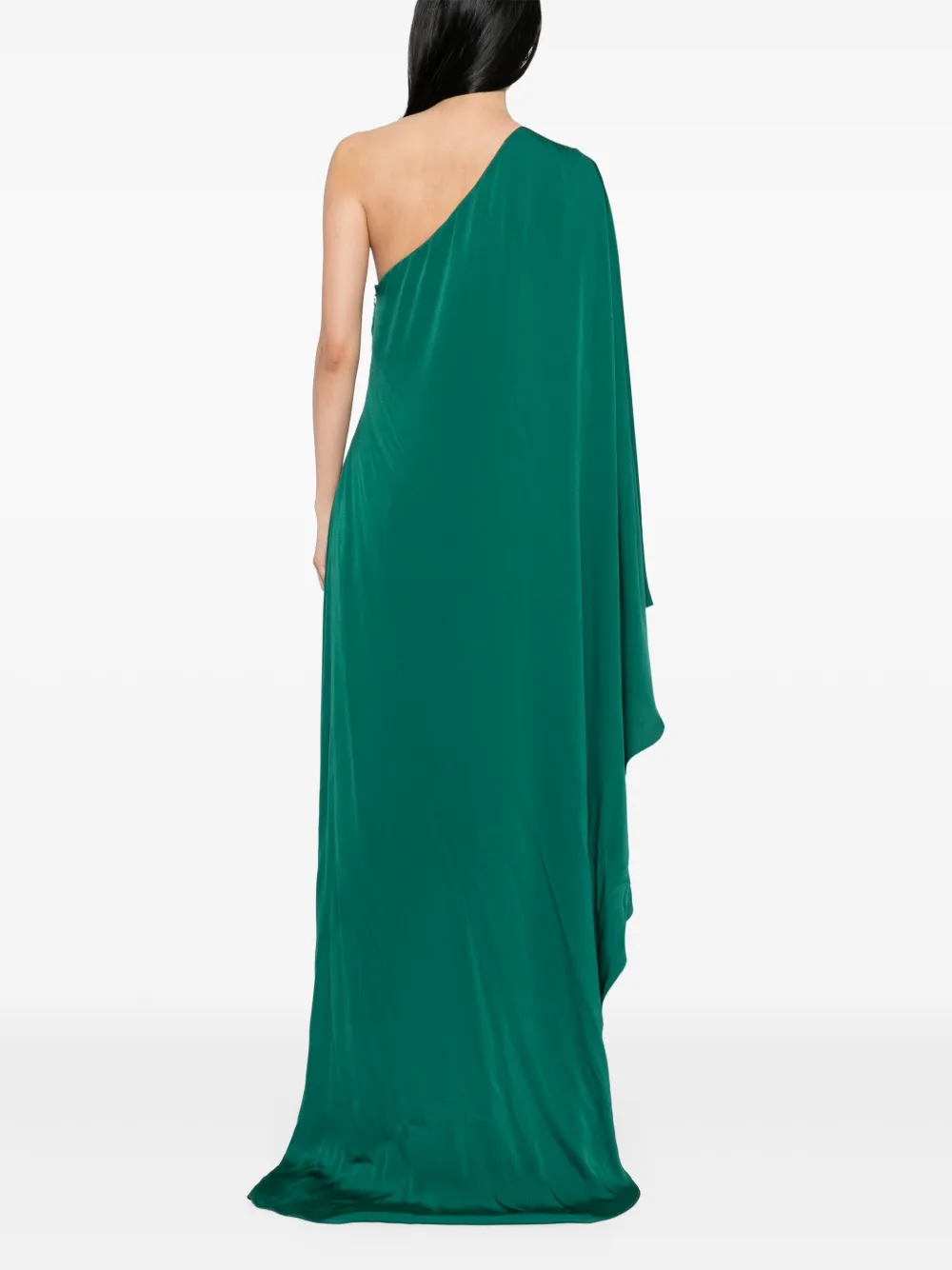 TOM FORD Strapless jurk Groen